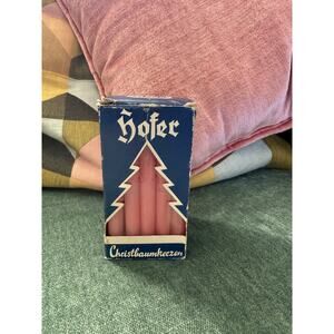 Antique Vintage Pink German Christmas Tree Cancels 25 pc